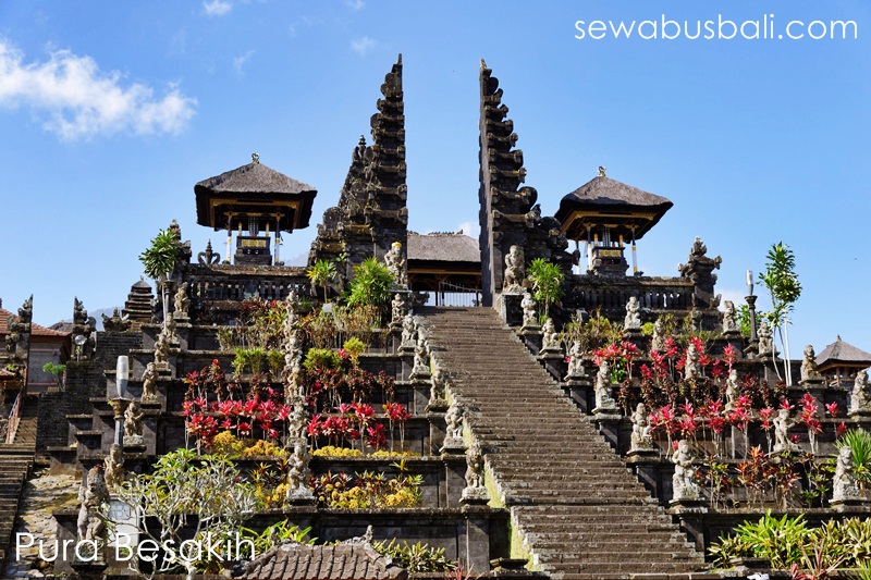 Pura Besakih di Karangasem Bali