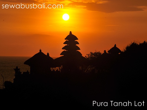 Sunset di Pura Tanah Lot Bali