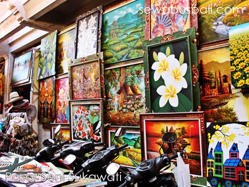 Pasar seni Sukawati Gianyar Bali