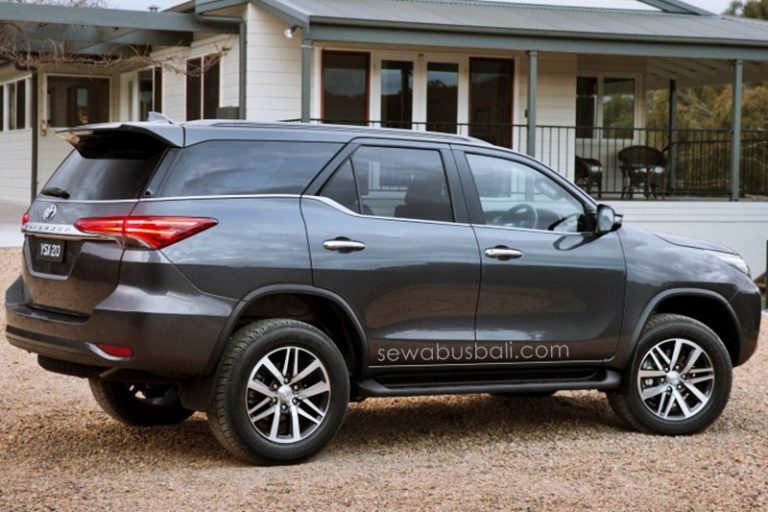 Sewa Dan Rental Toyota Fortuner Di Bali Sewa Bus Bali
